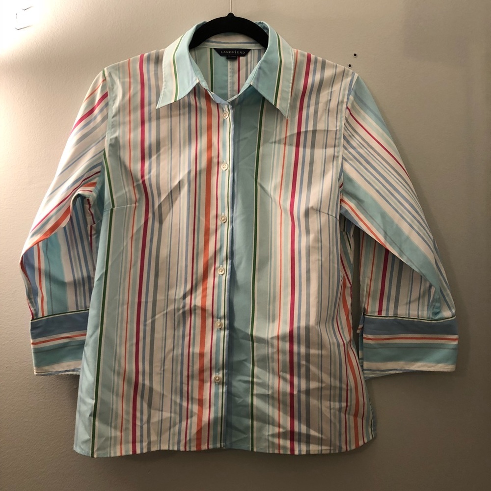 Lands End button down